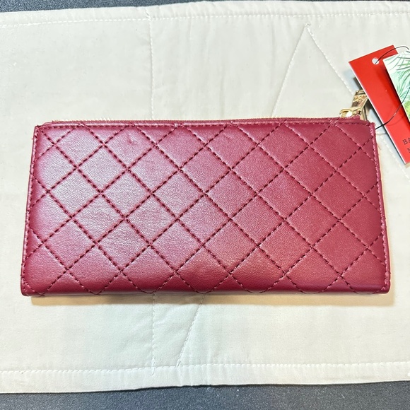 Badgley Mishka wallet, Maroon & gold. NWT - Picture 5 of 12